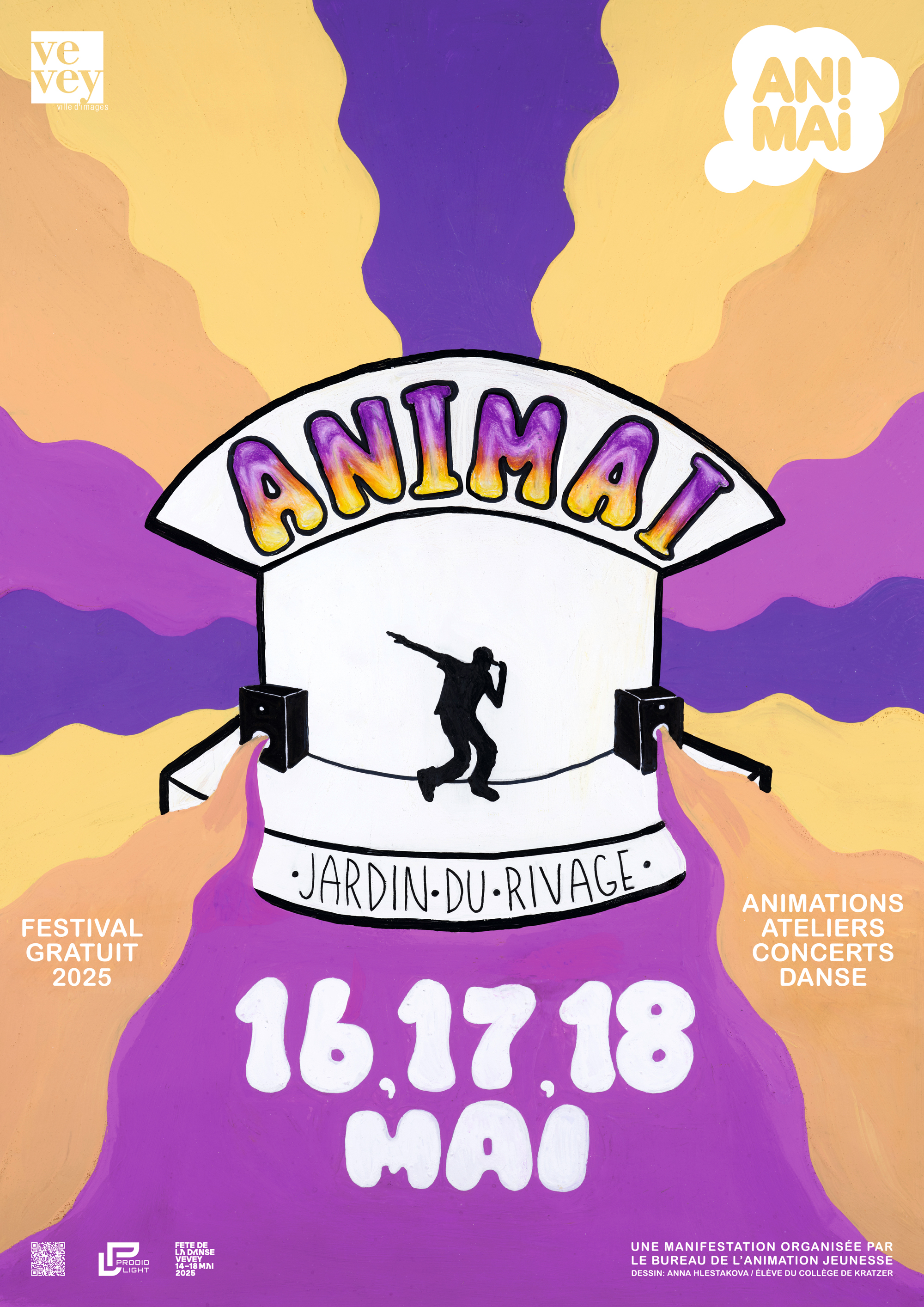 Espace de jam musicale au Festival ANIMAI le 16 mai 2025
